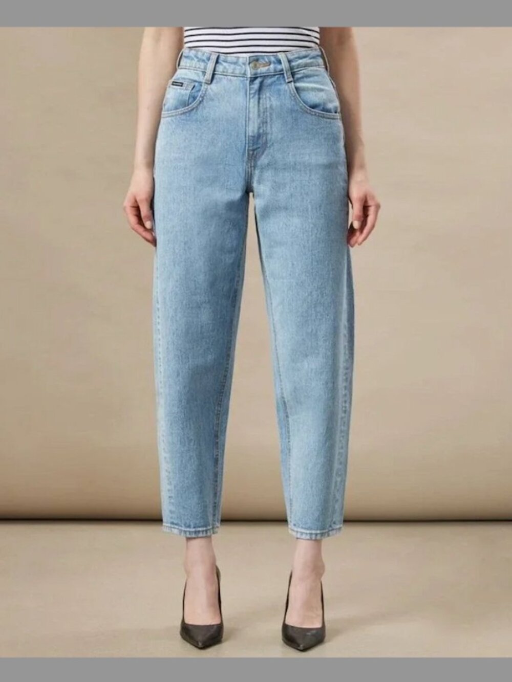 Frank & Oak Linda High Rise Balloon Jeans